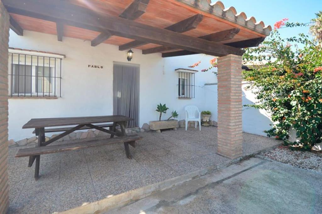 Villa Casas Paqui Y Pablo Con Piscina Compartida En Conil Conil De La Frontera Esterno foto