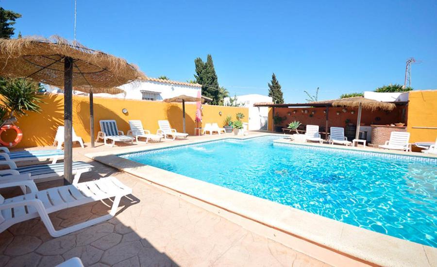 Villa Casas Paqui Y Pablo Con Piscina Compartida En Conil Conil De La Frontera Esterno foto